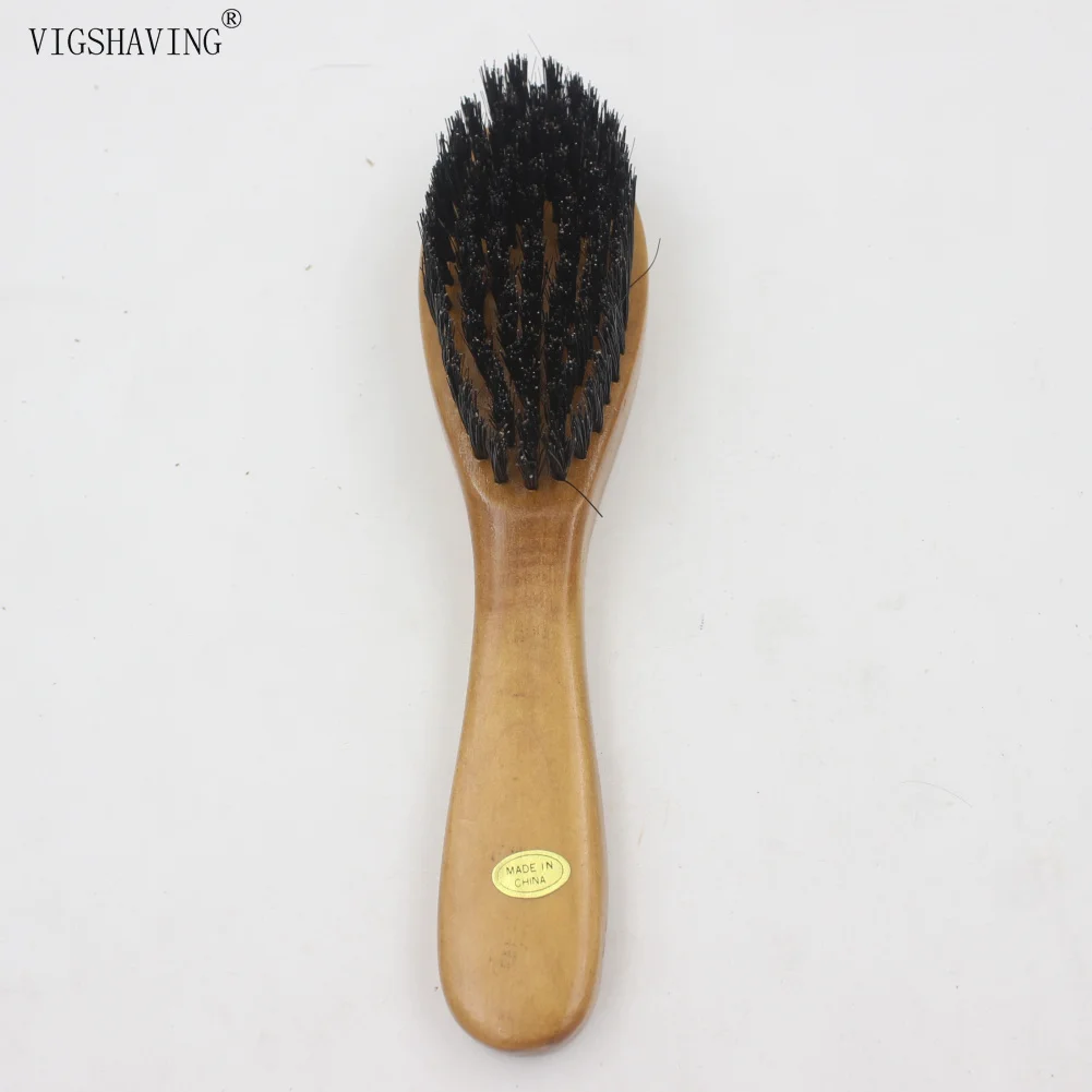 Деревянная ручка кабан щетка из голландсокого дерева для причесывания и укладки волос инструмент - Цвет: Style1