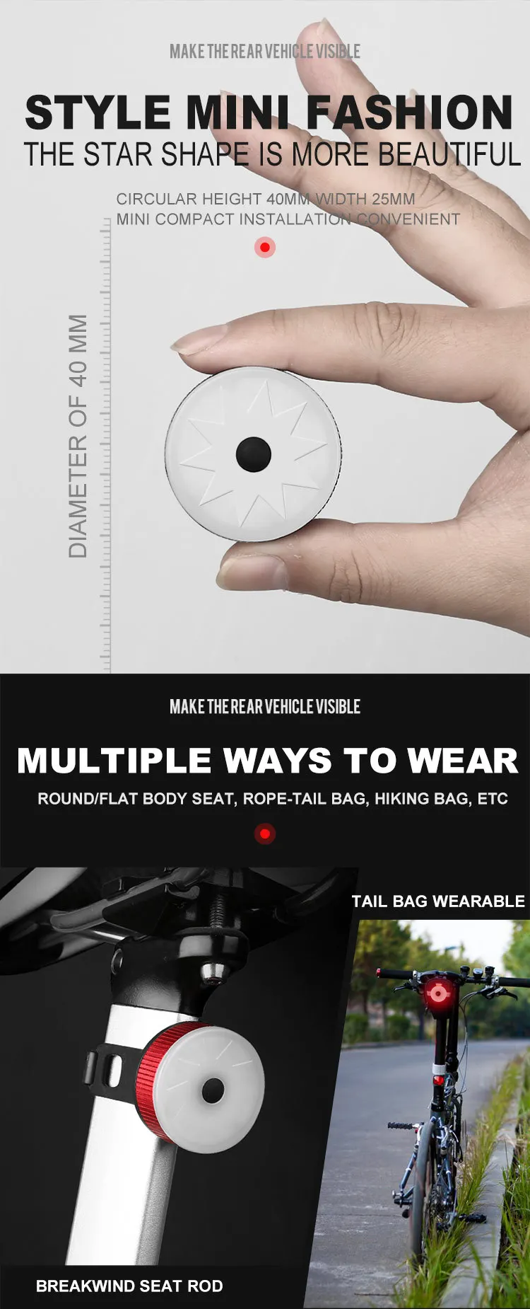 Perfect XLITE100 Bike Rear Light Smart Brake Sensor Taillights MTB Road Bicycle Rear Led bicycle accessories Charging Cycling Taillight 4 Perfect XLITE100 Bike Rear Light Smart Brake Sensor Taillights MTB Road Bicycle Rear Led bicycle accessories Charging Cycling Taillight 4