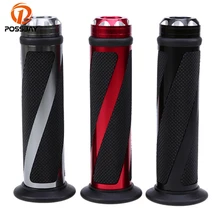 POSSBAY 22 мм 7/8 ''мотоцикл рукоятка руля Грязь велосипед ямы Универсальный Для Honda Harley Suzuki руль мотокросса ручки