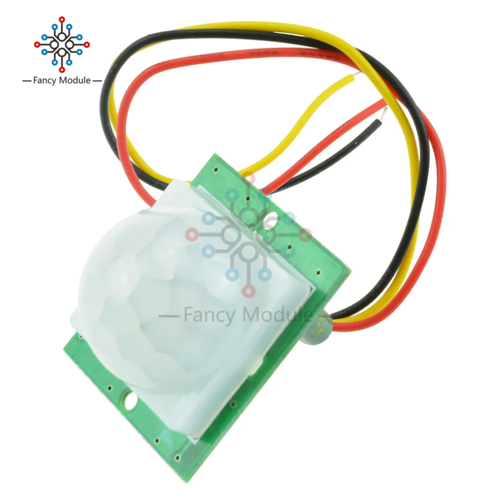 

DC 12V Pyroelectric PIR IR Infrared IR Motion Sensor Detector Module