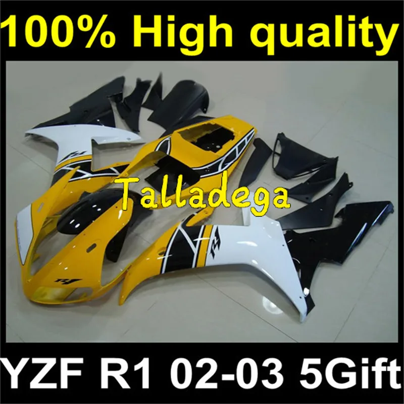 

Complete Plastic Body Fairing Kit Set For YAMAHA YZF R1 2002 2003 02 03 Fairing Fairing Y02-030055