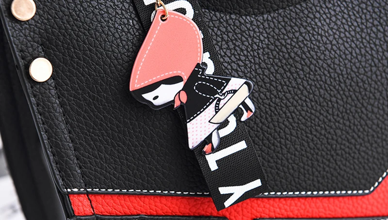 Women Patchwork Handbag Female Crossbody Shoulder Bags Designer INS Lady Messenger Tote Party Purse Top-Handle Sac A Main SS7263 (13)