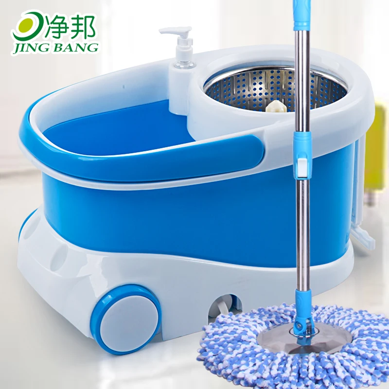 Швабра с двойным приводом и ведром|mop bucket|rotary mopmop pressure |