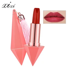 1 шт. профессиональные XIXI новые помады для женщин стойкий Пигмент матовый темно-красный розовое золото люксовая Помада Макияж