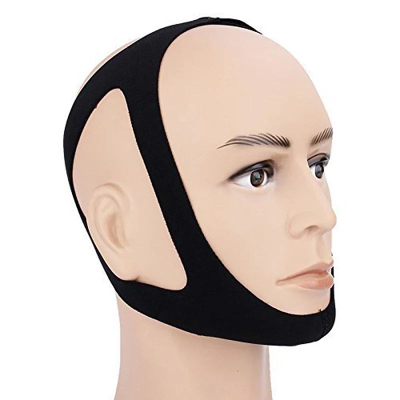 Genkent Anti Snoring Chin Strap Anti Snore Stop Snoring Jaw Belt Sleep Support for Woman Man Care Sleeping Tools Black Color Genkent Anti Snoring Chin Strap Anti Snore Stop Snoring Jaw Belt Sleep Support for Woman Man Care Sleeping Tools Black Color