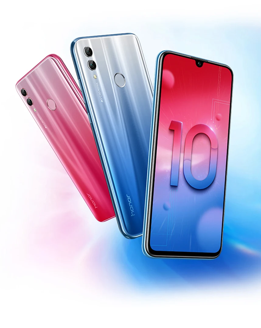 Honor 10 Lite глобальная версия смартфона EMUI 9,0 полный экран 6,2" FHD 2340X1080 передний AI 24MP задний 13 МП