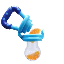 1 Piece Baby Teether Nipple Fruit Food BPA Free Safety Newborn Teethers Shape Baby Like Teether Oral Care Yellow Blue Pink