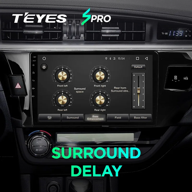 TEYES SPRO Штатное Головное устройство For Toyota Corolla E180 GPS Android 8.1 aвтомагнитола магнитола автомагнитолы Андроид для Тойота Королла аксессуары штатная магнитола автомобильная мультимедиа