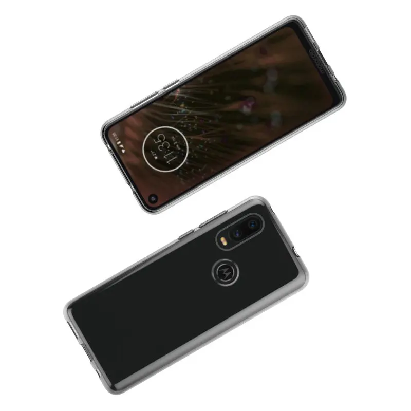 Прозрачный чехол для телефона с природой Motorola One Vision xt1970для Moto power Slim Armor чехол&gt |