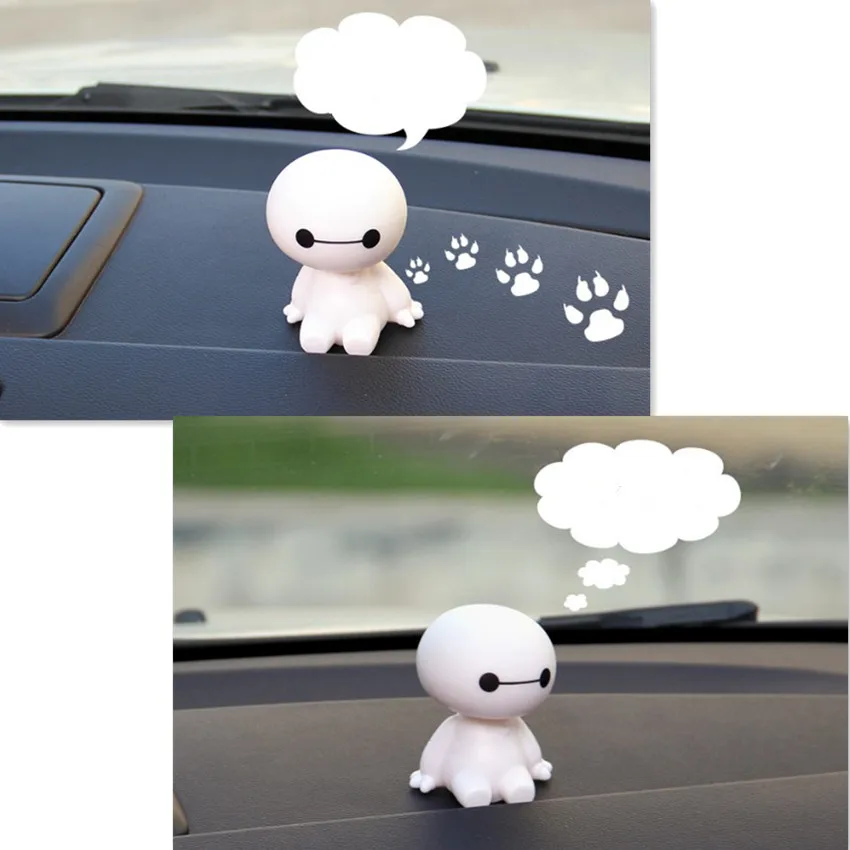 Автомобиль мультфильм Baymax украшения наклейки для Mini Cooper R56 R57 R58 R50 R53 F55 F56 Jaguar XE XF