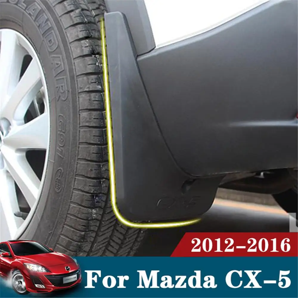 4 шт. Брызговики автомобильные для Mazda CX-5 2012 2013 спереди тыльная Грязь Брызговики арок аксессуары