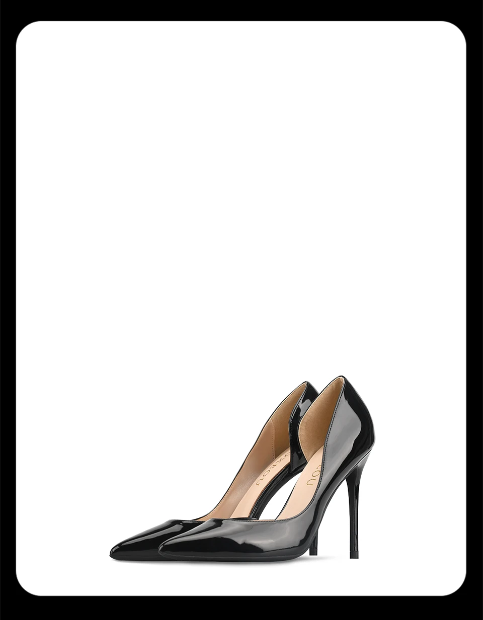 GOXEOU/; женская обувь; пикантные туфли на высоком каблуке с острым носком без шнуровки; свадебные офисные туфли из лакированной кожи ручной работы; ; большие size32-46