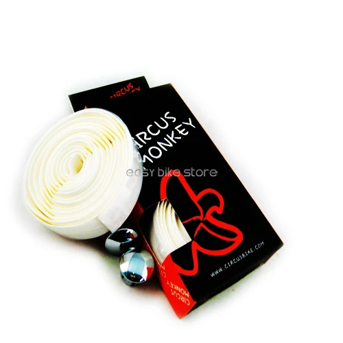 Circus Monkey EVA Road Bike Cycling Handlebar Tape White