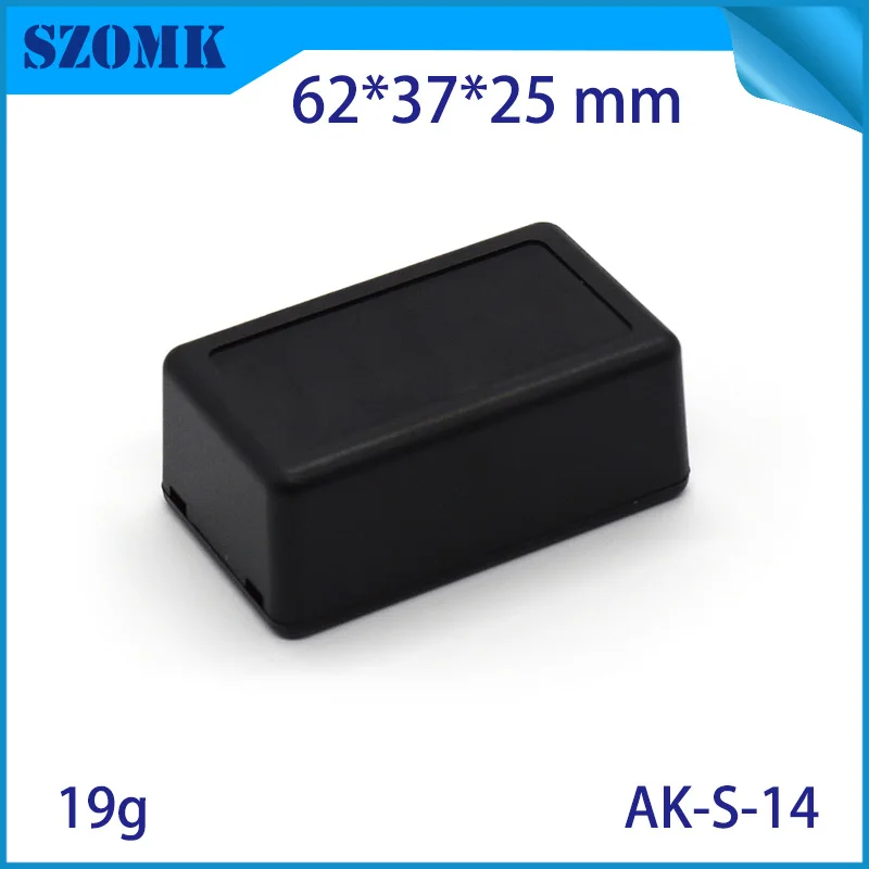 plastic enclosure for electronics control box szomk diy enclosure junction box plastic housing small abs instrument enclosure distribution box black plastic box enclosure electronics case   (4)