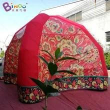 4X4X3,1 метров надувной шатер, надувной навес, надувная кемпинговая палатка с игрушка воздуходувка палатки