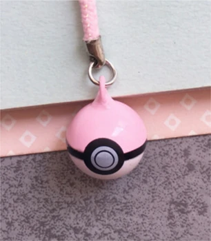 

New 50 pcs Cartoon anime Lovely Jingle Bells,Christmas Decoration,DIY Crafts,Cartoon Lanyard Accessories Bell key Chains H--90