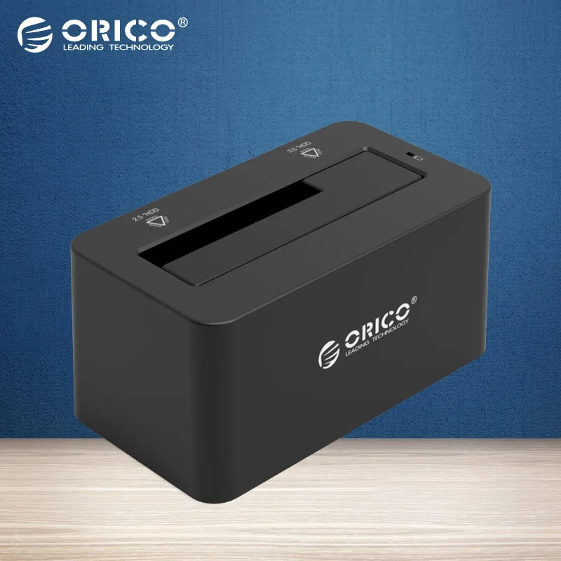 

ORICO 6619C3 6Gbps Super Speed USB3.0 to Type-C 2.5''/3.5'' Tool Free SATA HDD & SSD Docking Station External Storage Enclosure