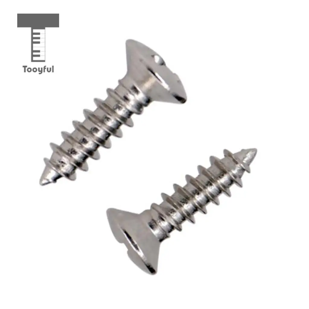 Tooyful 3-ply SSS Prewired Pickups Pickguard Scratch Plate with Screws Set for Strat ST Guitar Replacement Parts