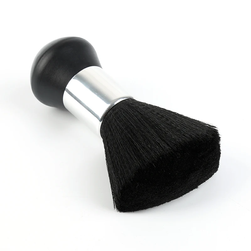 Практичные мягкие Fbres черная Шея Лицо тряпка кисти расческа парикмахера салон стрижка Парикмахерские инструменты для укладки