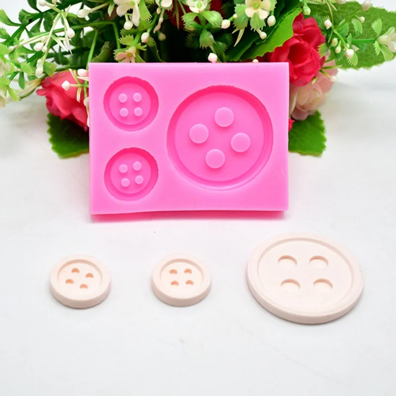 Us 1 19 22 Off Silicone Button Molds Lollipops Candy Cake Pastry Form Silicone Mold For Baking Soap Lollypops Cake Decorating In Cake Molds From