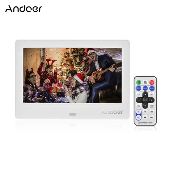 

Andoer M705 7" LED Digital Photo Frame 800x480 Desktop Album Support Music/ Video/ Clock/ Calendar Functions with Remote Control