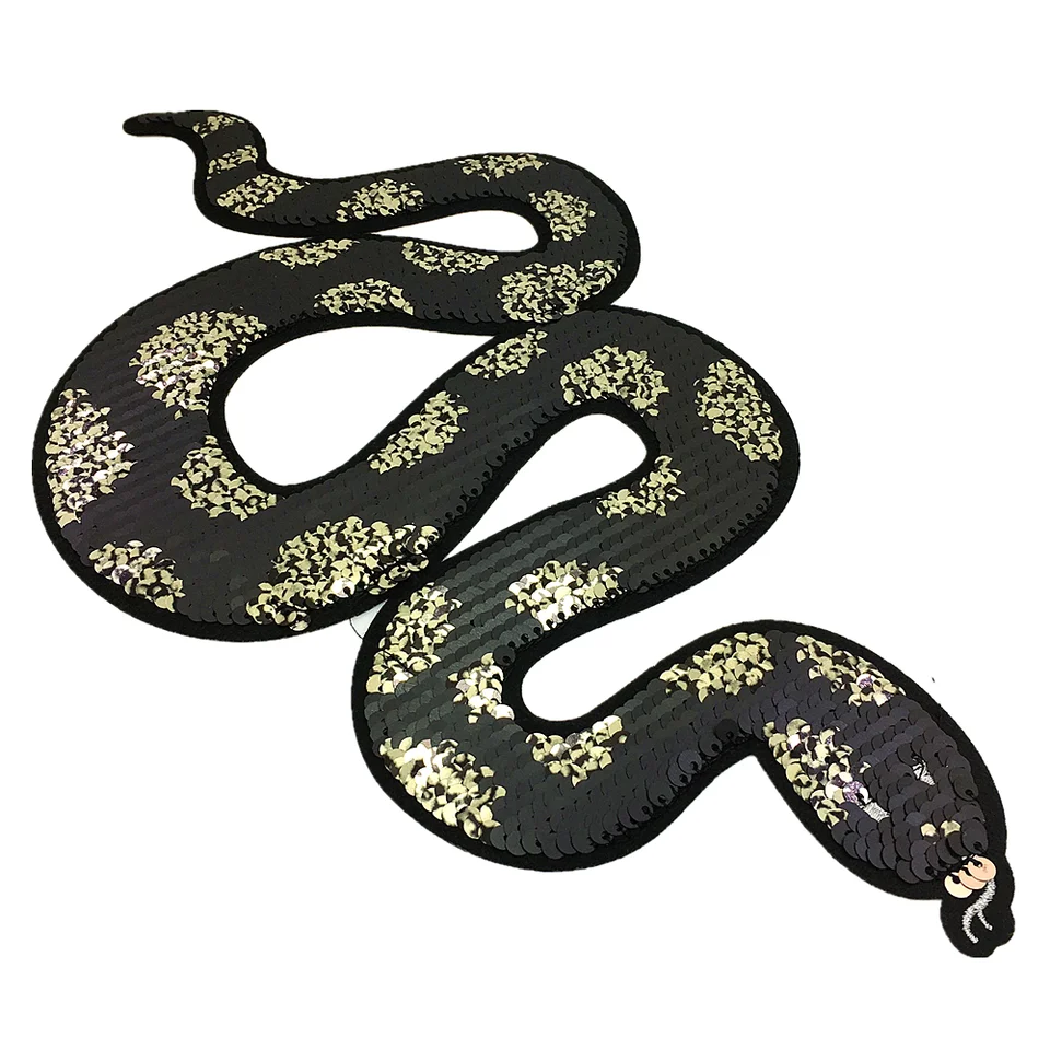 reversible sequin snake