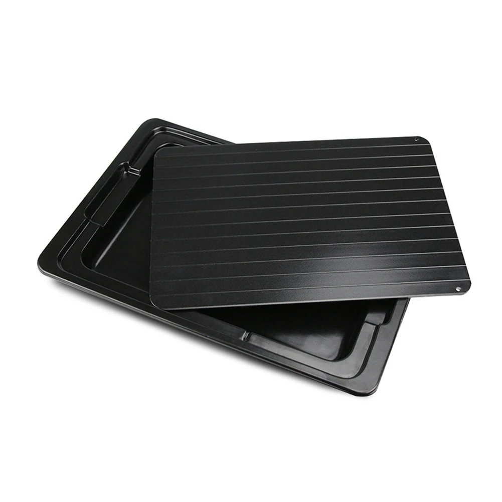 Fast Defrosting Tray with Cleaner Frozen Meat Defrost Food Thawing Plate Board Kitchen Tool WXV Sale
