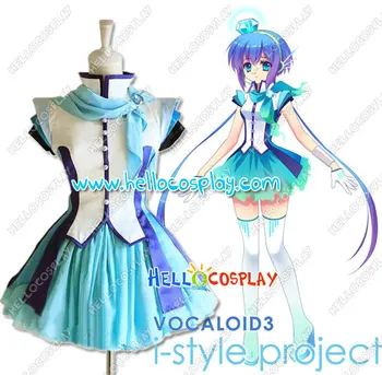 

Vocaloid 3 I Style Project Aoki Lapis Cosplay Costume H008