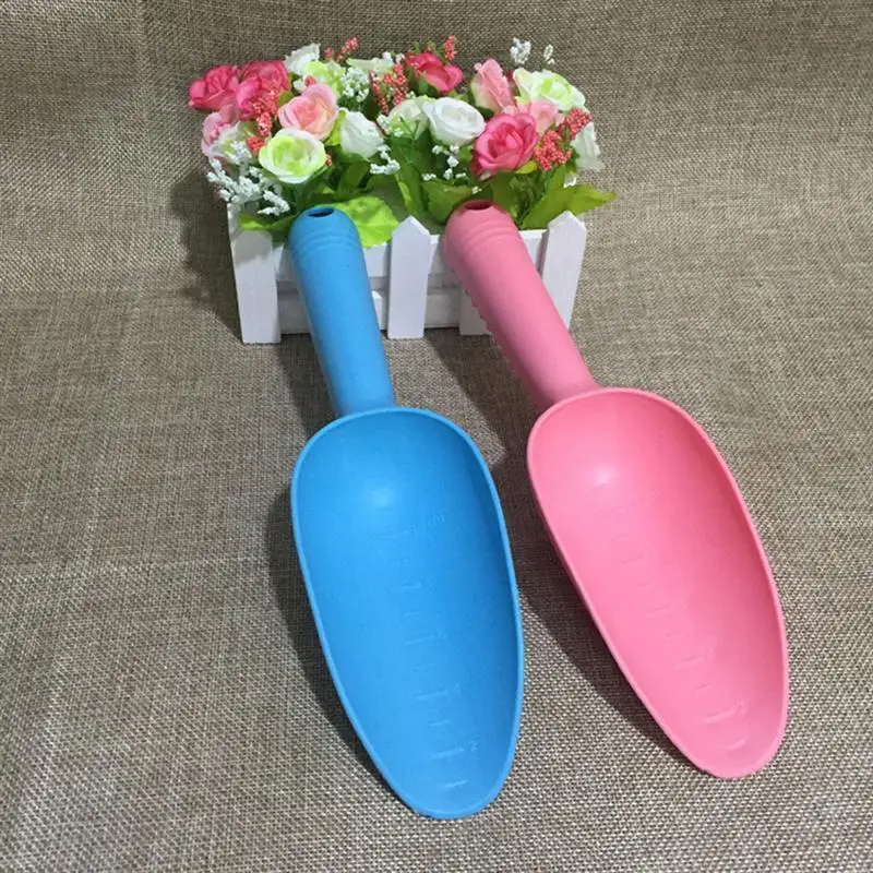 BESTOYARD 2 PCS Plastic Hand Trowel Homegrown Gardening Tool Flowerpot Shovel Break Shovel Scoop for Garden Plant