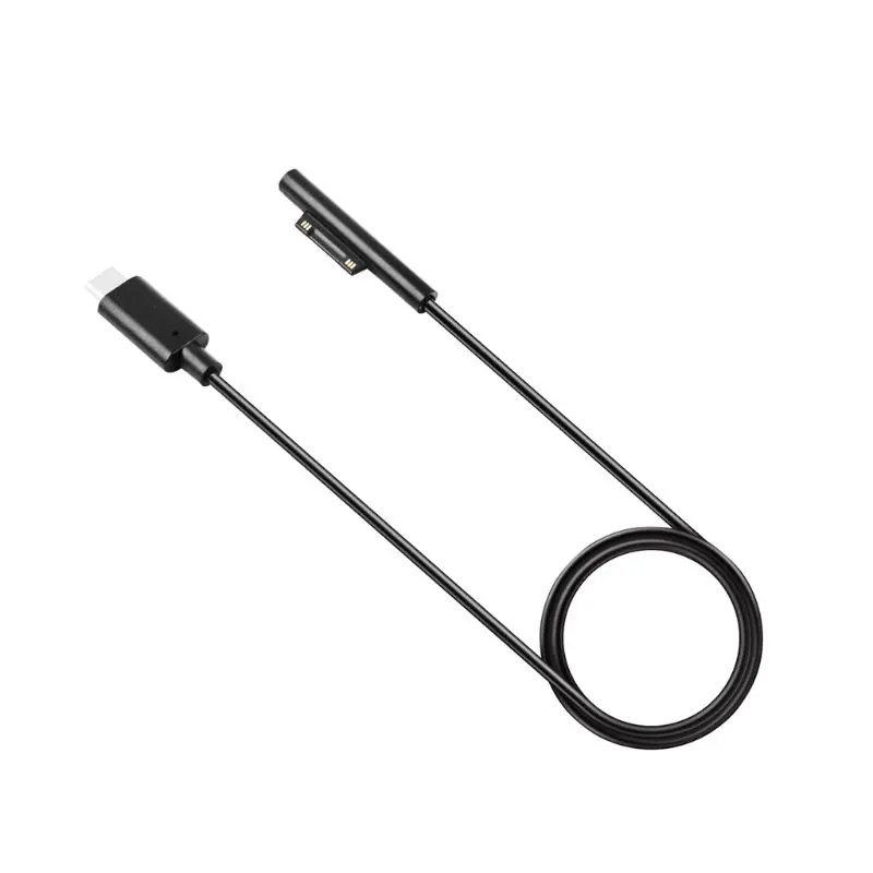 Тип usb C Питание Зарядное устройство адаптер зарядный кабель, шнур для microsoft Surface Pro 6/5/4/3 Go Книга 15V зарядки PD 150 см