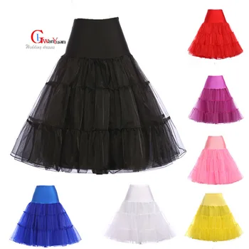 Short Organza Petticoat Crinoline Vintage Wedding Bridal Petticoat for Wedding Dresses Underskirt Rockabilly Tutu