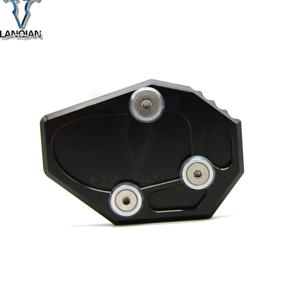 Мотоцикл Kickstand CNC мотоцикл боковой стенд увеличить удлинитель для kawasaki er6n/er6f ER-6NER-6F