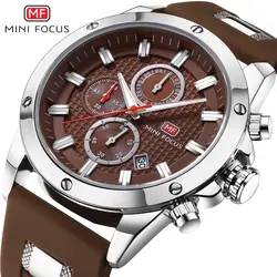 Мини-фокус мужские армейские спортивные кварцевые часы силиконовый ремешок хронограф наручные часы для мужчин Relogios Masculino часы 0089G. 03
