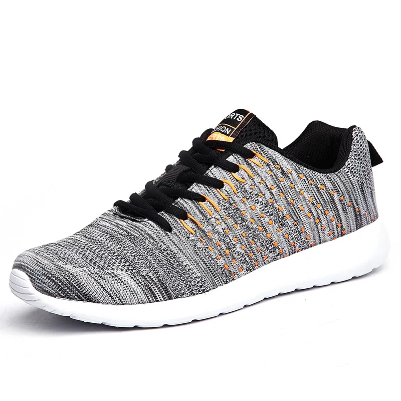 Men's Sport Sneakers Men Comfortable Sports Outdoor Running Shoes 2017 Newest Male Breathable Footwear for Men Lace-Up