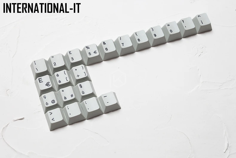 Kprepublique international norde EU UK ES FI FR NO IT PT DE HU пустые буквы Вишневый профиль краситель Sub Keycap толстый PBT для клавиатуры