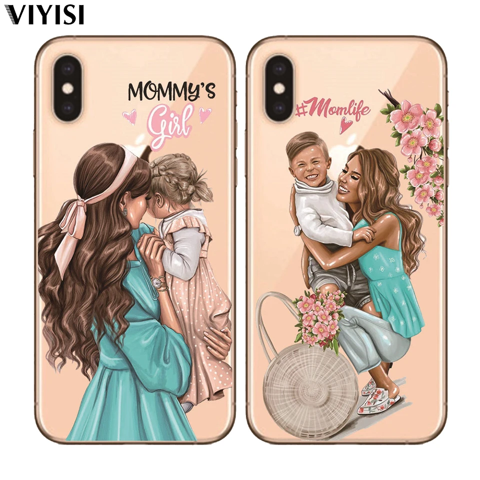 Чехол для iPhone 8 7 6 6S Plus X XS MAX 5 5S SE XR роскошный чехол Etui с черными и коричневыми