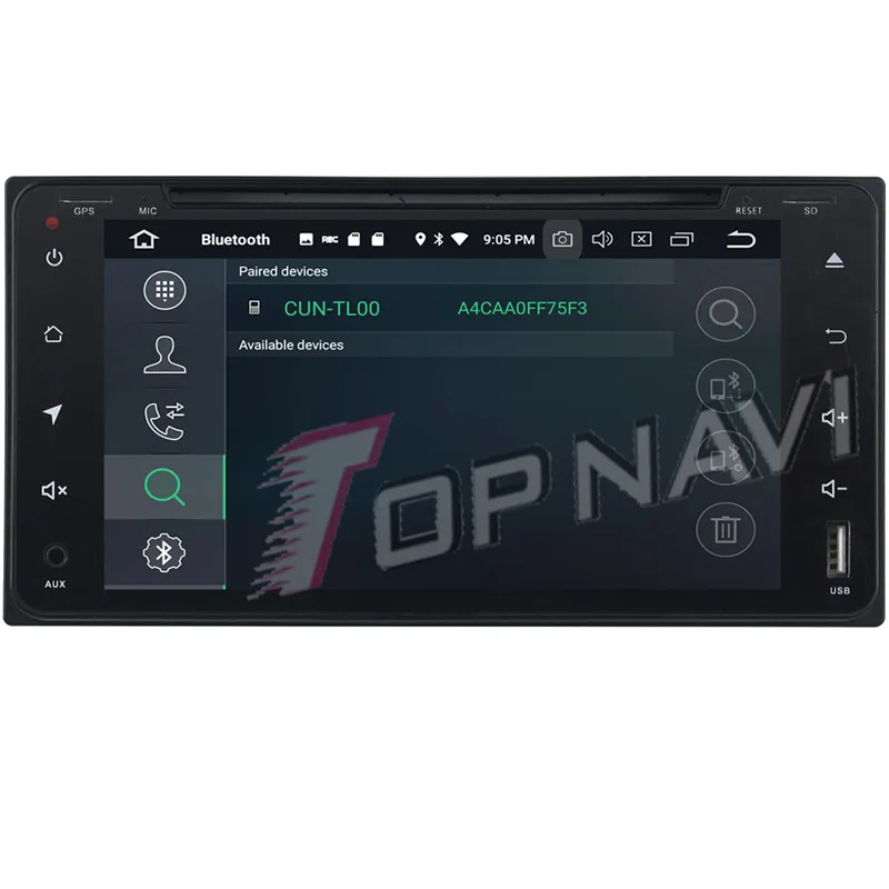 car 2din android 7.1 For Toyota Fortuner Prado 2006-2010