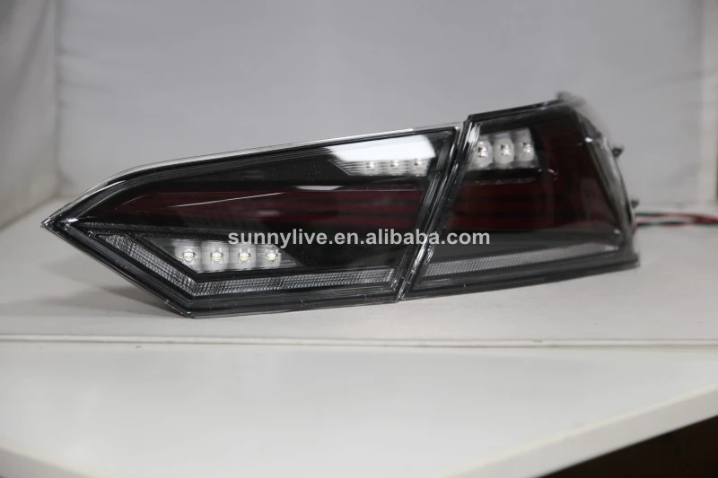 Для TOYOTA Camry V50 Aurion светодиодный задний фонарь год черный корпус Прозрачная крышка