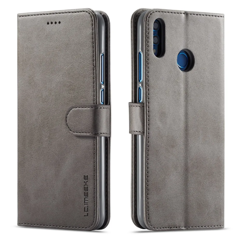 Чехол для Huawei honor 8x Обложка бумажника honor8x кожаный защитный чехол с откидной
