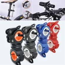 360 градусов Поворотный Многофункциональный велосипедный фонарик держатель безопасности и выживания Z0831