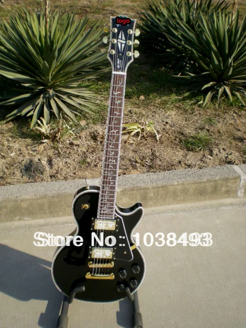 Cheap Manufacturers wholesale customized LP instrument electric guitar quality EMS Free Shipping with hard case