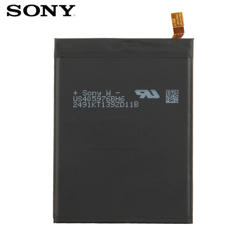 Original Replacement Sony Battery For SONY Xperia XZ F8331 F8332 DUAL LIS1632ERPC Genuine Phone Battery 2900mAh