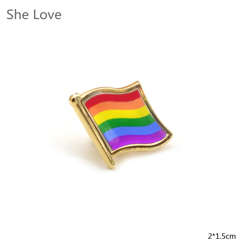 Значок на пуговицах Chzimade Pride Rainbow значок с радужным флагом для геев и лесбиянок|pin