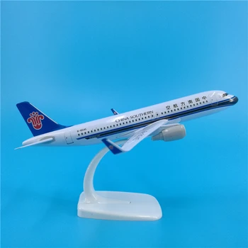 

20cm Southern Airlines A320 alloy aircraft model 1:200 China Southern passenger airbus airplane model diecast aviation decorate