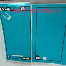 10 шт./лот(всего 20 штук) сенсорный ЖК экран Рамка Корпус клей+ задняя крышка Стикеры для sony Xperia Z(Сони Иксперия З) Ультра XL39H XL39 C6802