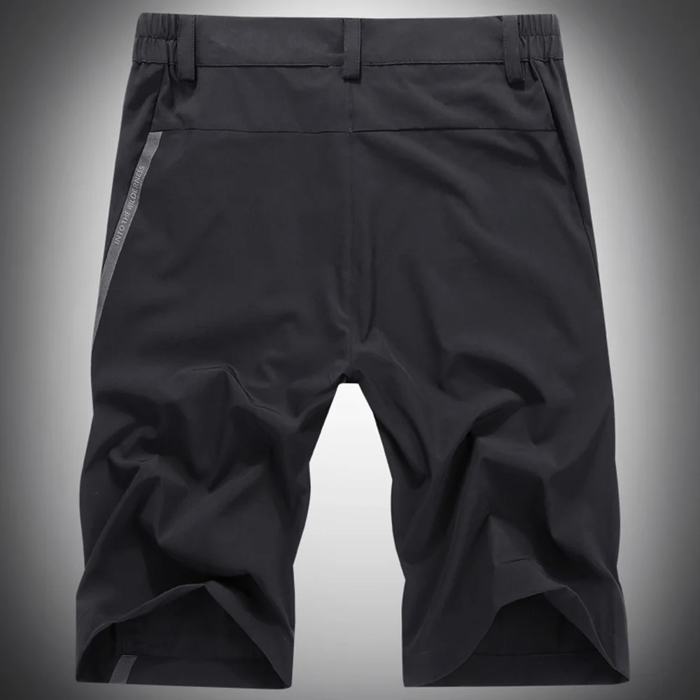 Men s Quick Dry Shorts Summer Aesthetic Style Side Zip Pocket Twill Beach Semi-formal Tide Available Belt Breathable Enjoying