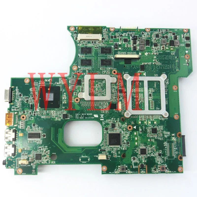 K42JY HD6470M 1G материнская плата REV4.1 для ASUS A42J X42J K42J K42JR Материнская ноутбука 60 N1YMB1100 B23