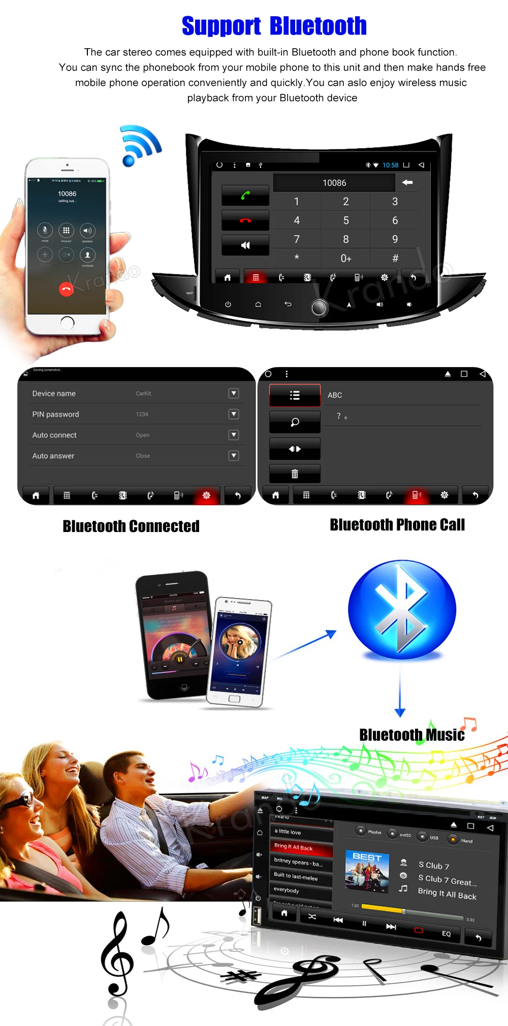 Excellent Krando Android 8.1 9" Big screen car Multimedia player for CHEVROLET TRAX 2017+ navigation system radio player audio gps wifi BT 4 Excellent Krando Android 8.1 9" Big screen car Multimedia player for CHEVROLET TRAX 2017+ navigation system radio player audio gps wifi BT 4