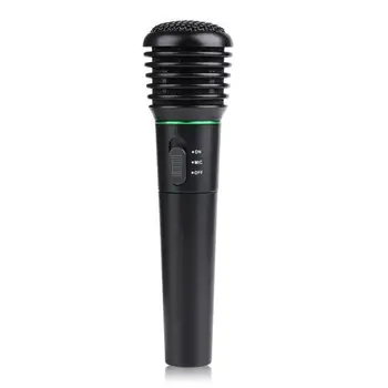 

2017 Wired Wireless 2in1 Handheld Microphone Mic Receiver System Professional For Computer KTV Top Quality Z1019