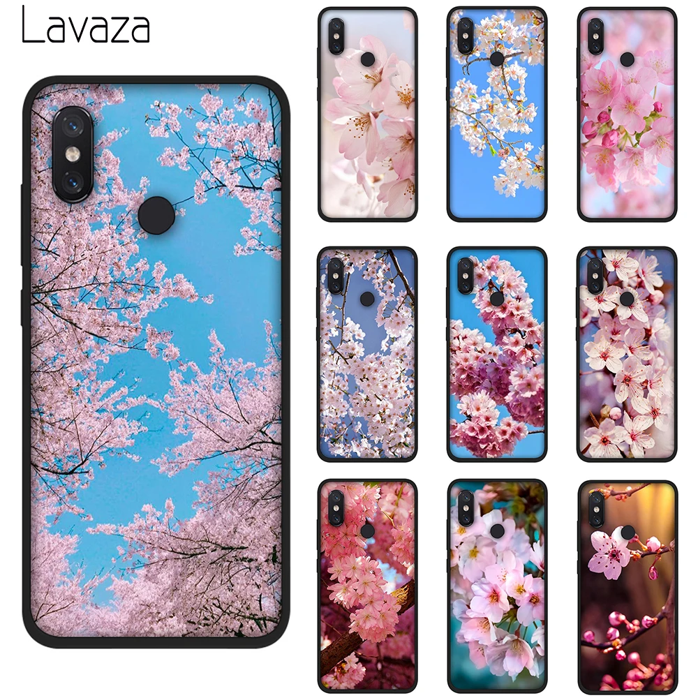 Мягкий ТПУ чехол Lavaza Plant Flower Cherry для Xiaomi Redmi 7 4A 6A 8A S2 Note 4 4x5 6 Pro 5A Prime Go |